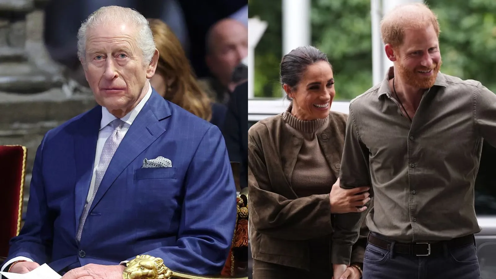 Harry and Meghan left surprised by King Charles' royal status letter Harry and Meghan left surprised by King Charles' royal status letter