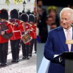 King Charles’ Guards pay tribute to the 9/11 victims at Buckingham Palace King Charles’ Guards pay tribute to the 911 victims at Buckingham Palace
