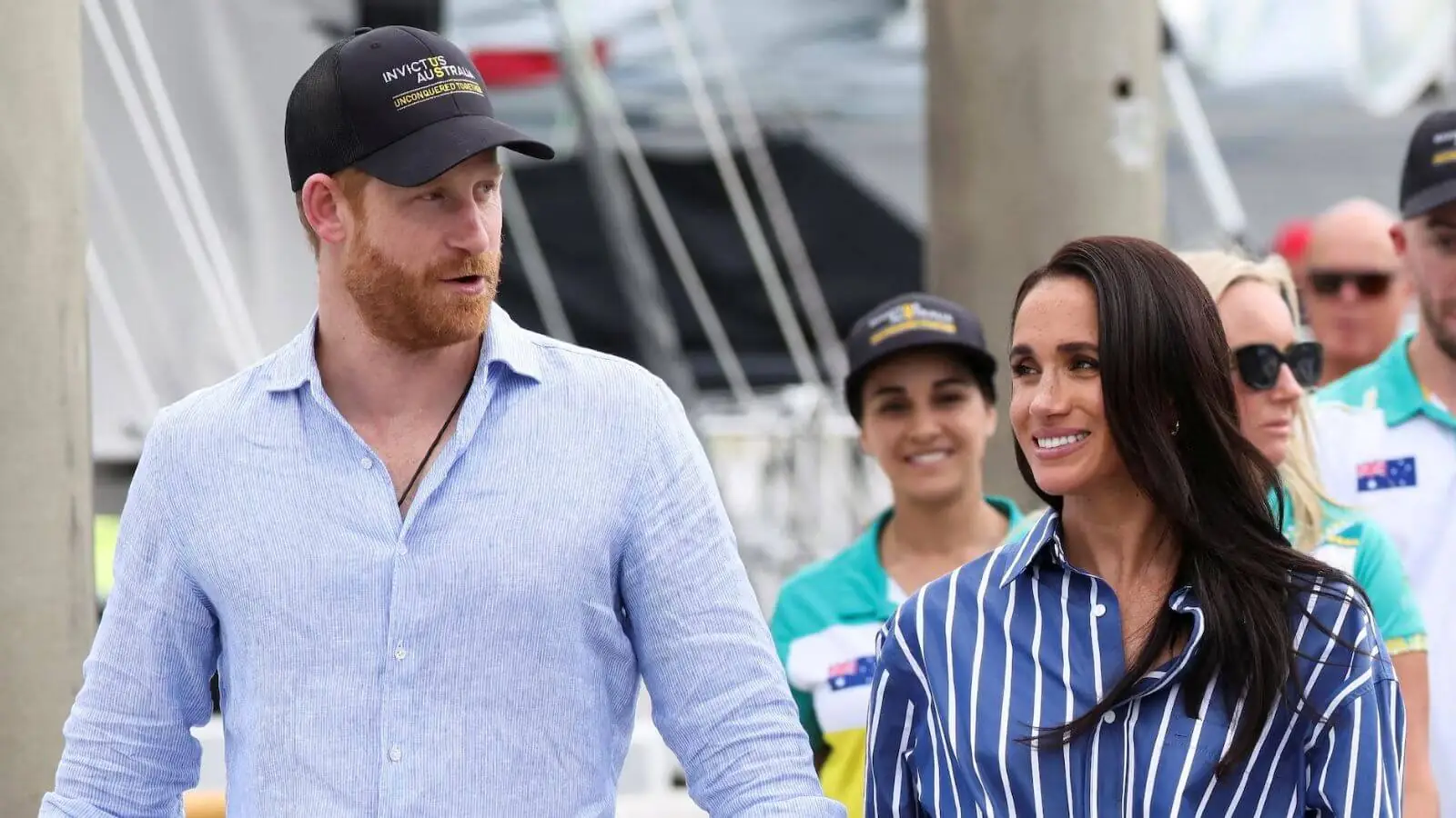 Prince Harry gives a family update in his first UK public appearance Prince Harry gives a family update in his first UK public appearance