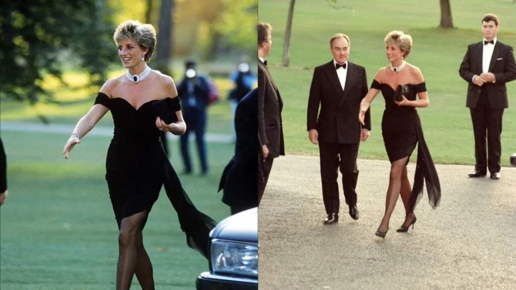 Princess Diana’s iconic “revenge” black dress returns to auction Princess Diana’s iconic “revenge” black dress returns to auction