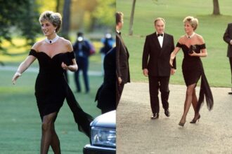 Princess Diana’s iconic “revenge” black dress returns to auction Princess Diana’s iconic “revenge” black dress returns to auction