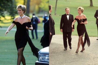 Princess Diana’s iconic “revenge” black dress returns to auction Princess Diana’s iconic “revenge” black dress returns to auction