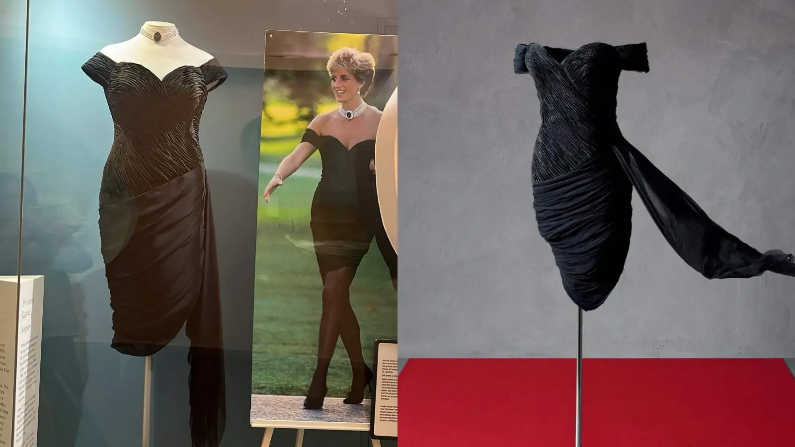 Princess Diana’s iconic “revenge” black dress returns to auction Princess Diana’s iconic “revenge” black dress returns to auction