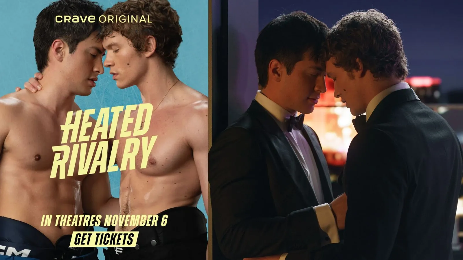 Season 1 of Heated Rivalry is coming to United States movie theaters in november