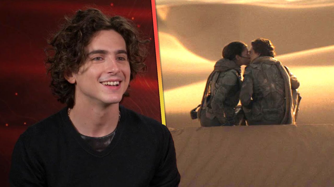 Timothée Chalamet Says it's ‘Strange’ KISSING Zendaya in Dune: Part Two (Exclusive)