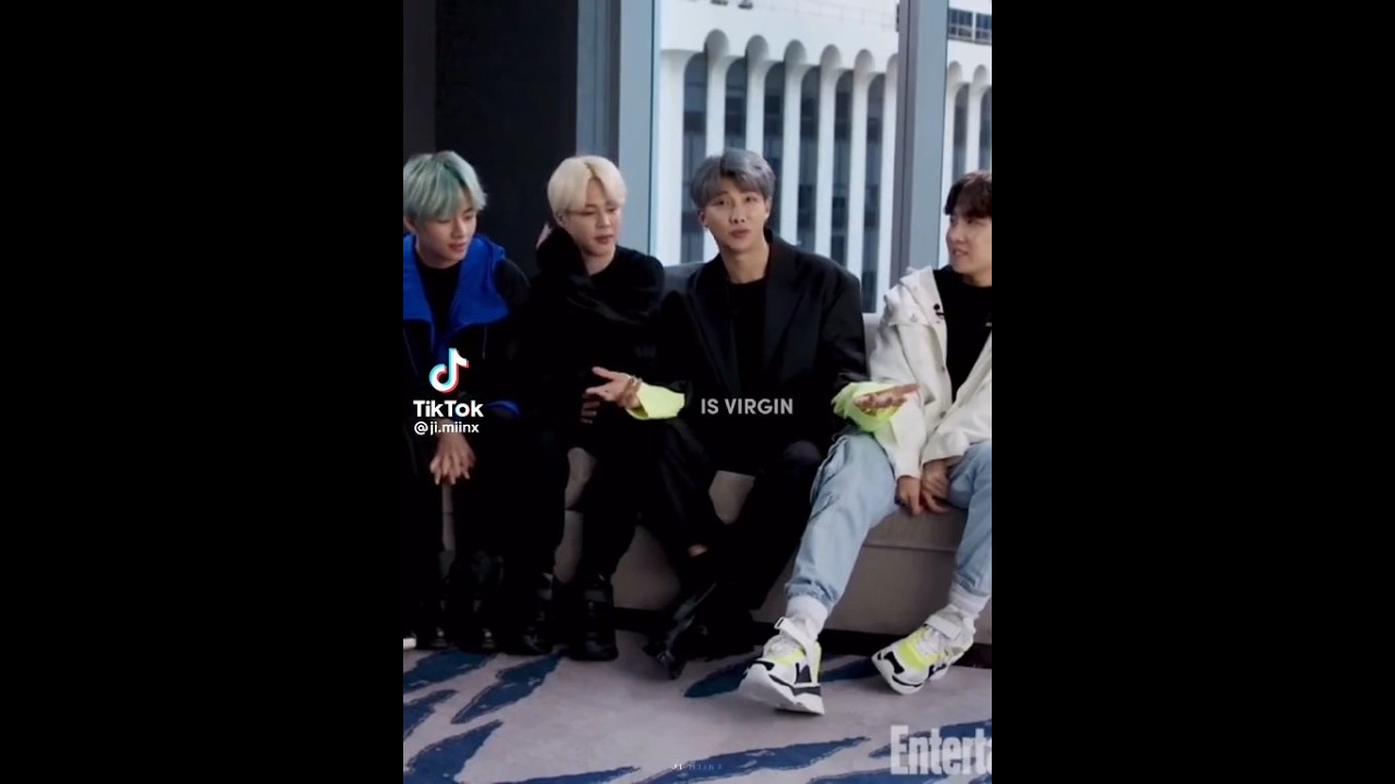 RM is a virgin😍😂😂
