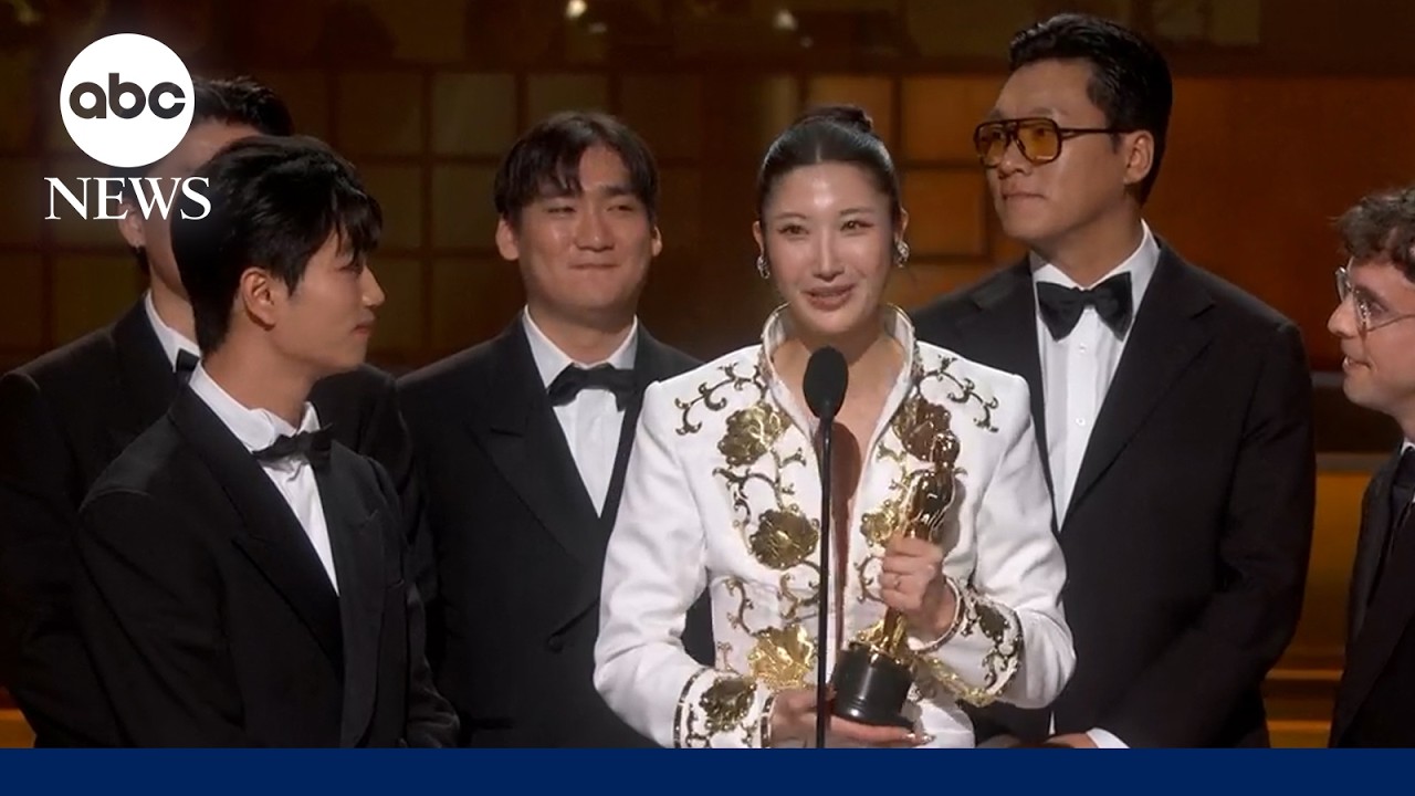 'Golden' from 'KPop Demon Hunters' wins Oscar for best original song