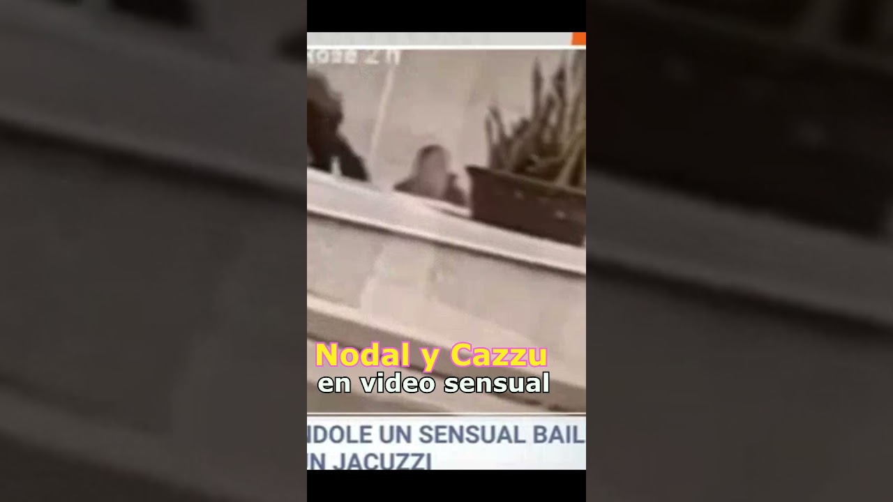 Captan a Christian Nodal y Cazzu en un momento íntimo