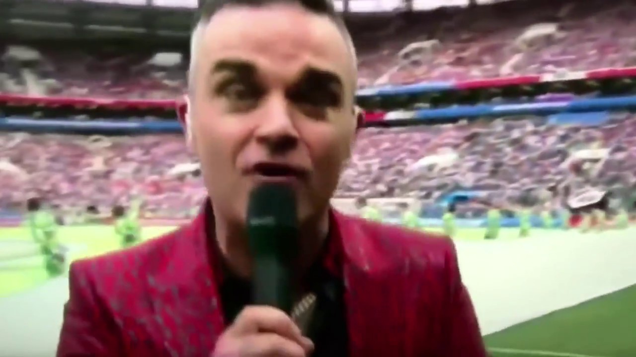 Robbie Williams 2018 World Cup Russia thuglife
