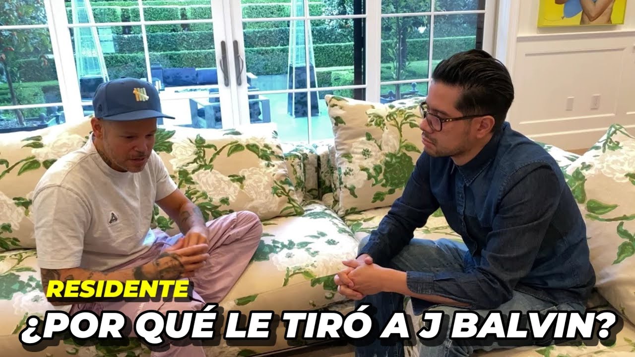 RESIDENTE HABLANDO de la TIRADERA a J BALVIN (Entrevista Completa)
