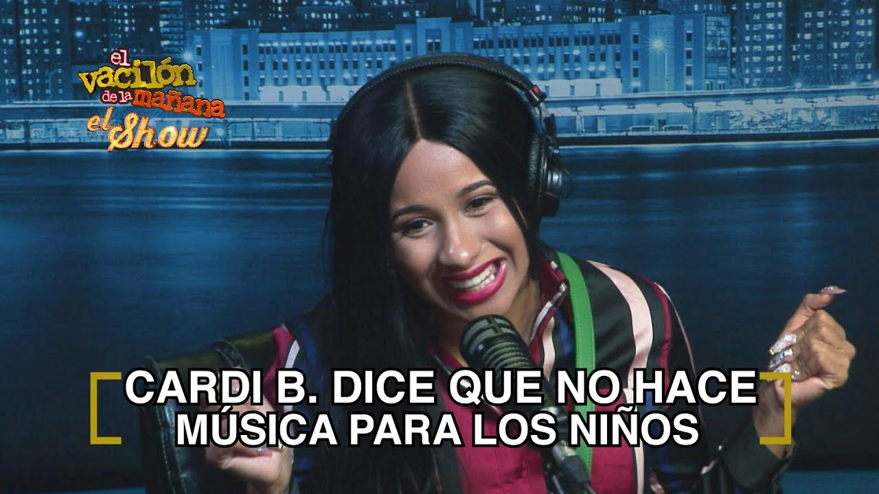 Cardi B Dice Que No Escribe Musica Para Tus Niños!