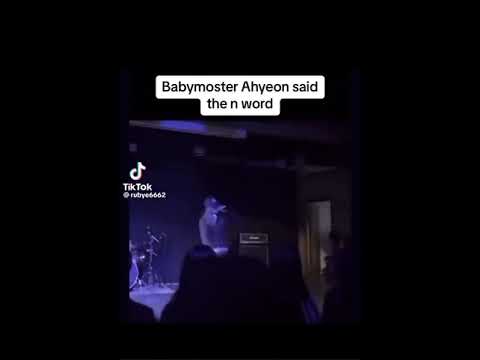 BABYMONSTER Ahyeon saying the N word #ahyeon #babymonster #ygngg #kpop #shorts