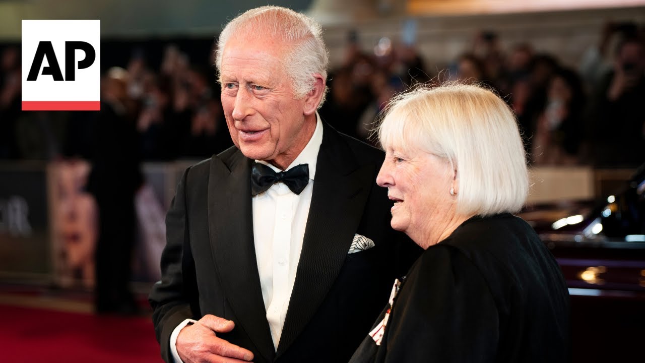 King Charles III attends 'Gladiator II' premiere, meets Denzel Washington and Pedro Pascal