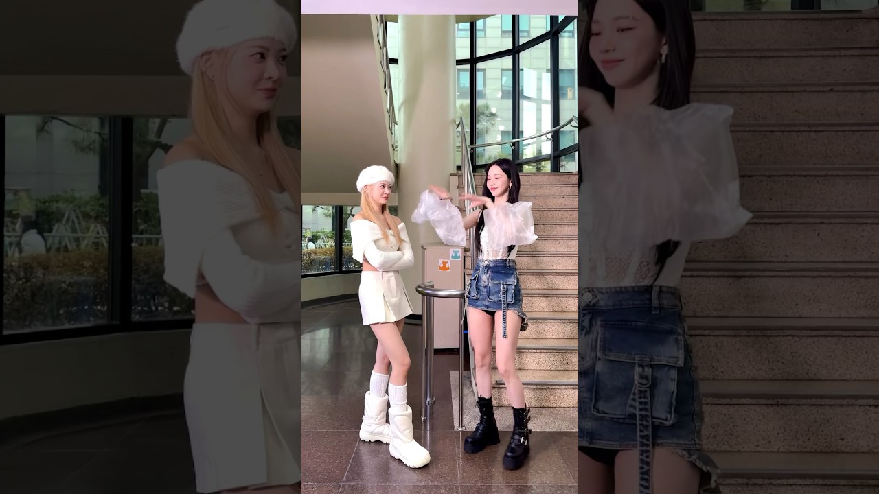 🍒🍃🐈‍⬛#aespa #에스파 #KARINA #카리나 #LE_SSERAFIM #르세라핌 #HONGEUNCHAE #홍은채 #shorts