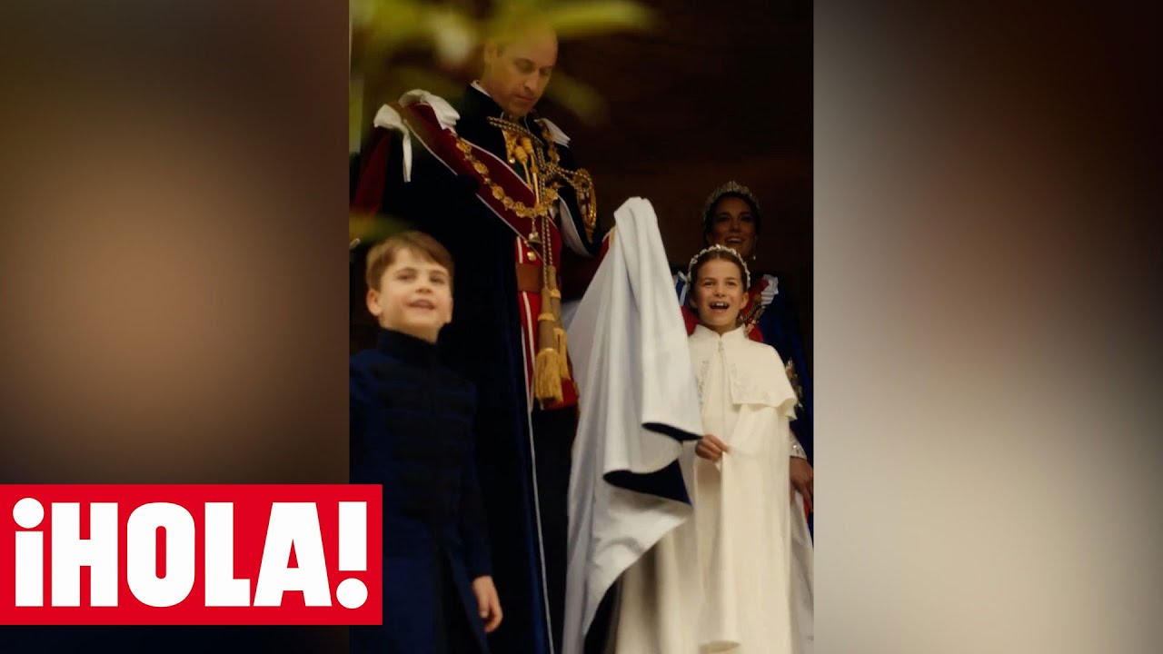 Las imágenes inéditas de los príncipes de Gales y sus hijos en el día de la Coronación de Carlos III