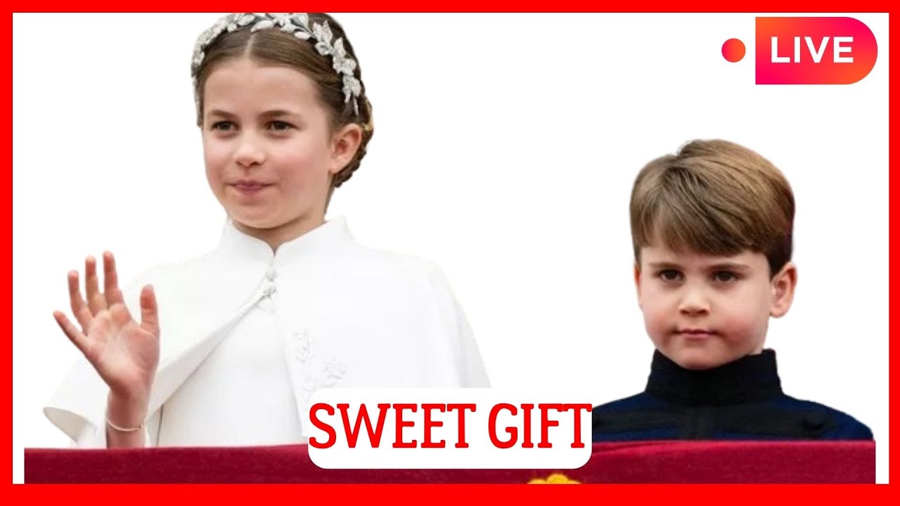 ROYALS IN SHOCK! PRINCE LOUIS' REACTION TO PRINCESS CHARLOTTE RECEIVING A GIFT