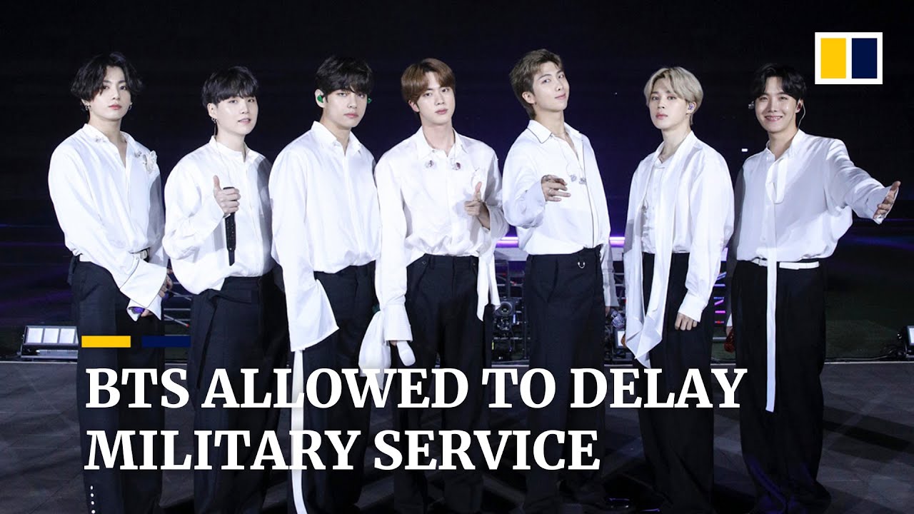 K-pop stars of boy band BTS allowed to postpone military service after South Korea passes new law