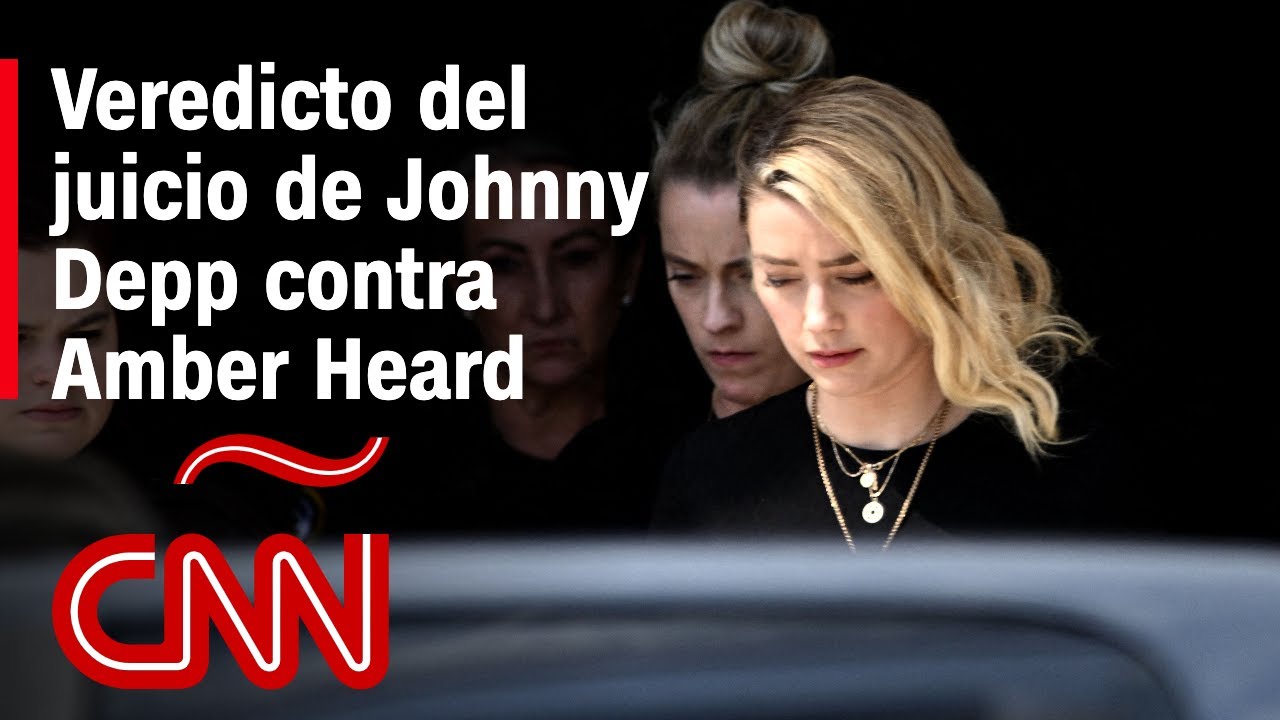 Mira el veredicto del juicio de Johnny Depp contra Amber Heard por difamación