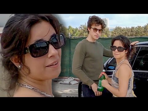 Camila Cabello & Shawn Mendes React To Losing Their Car Keys After Lunch Date - VIDEO