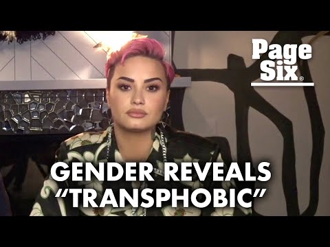 Demi Lovato says gender reveal parties are transphobic | Page Six Celebrity News
