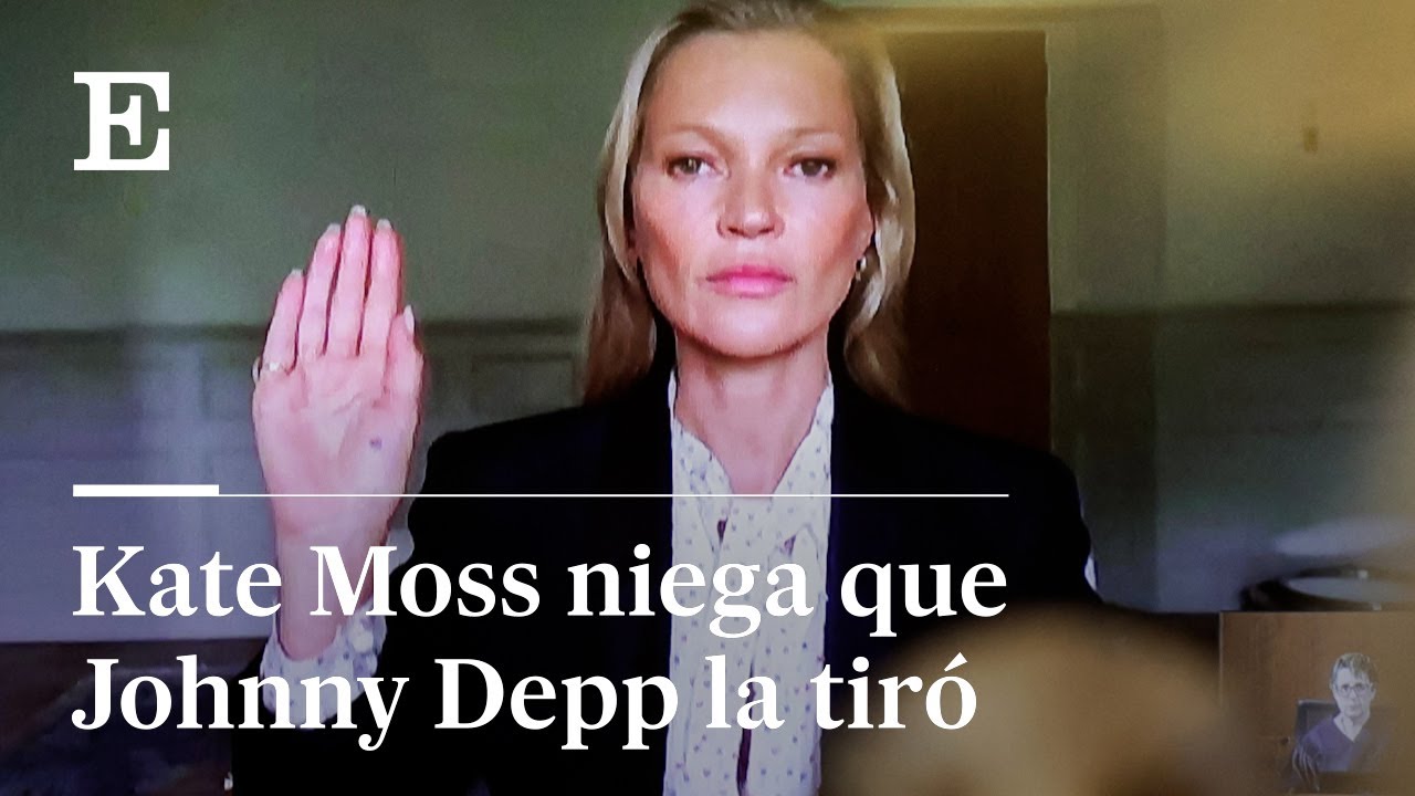 La modelo KATE MOSS niega que Johnny DEPP la tiró por las escaleras | El País