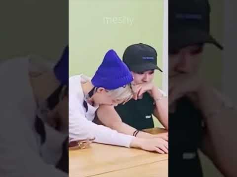 Felix biting Han Jisung's arms