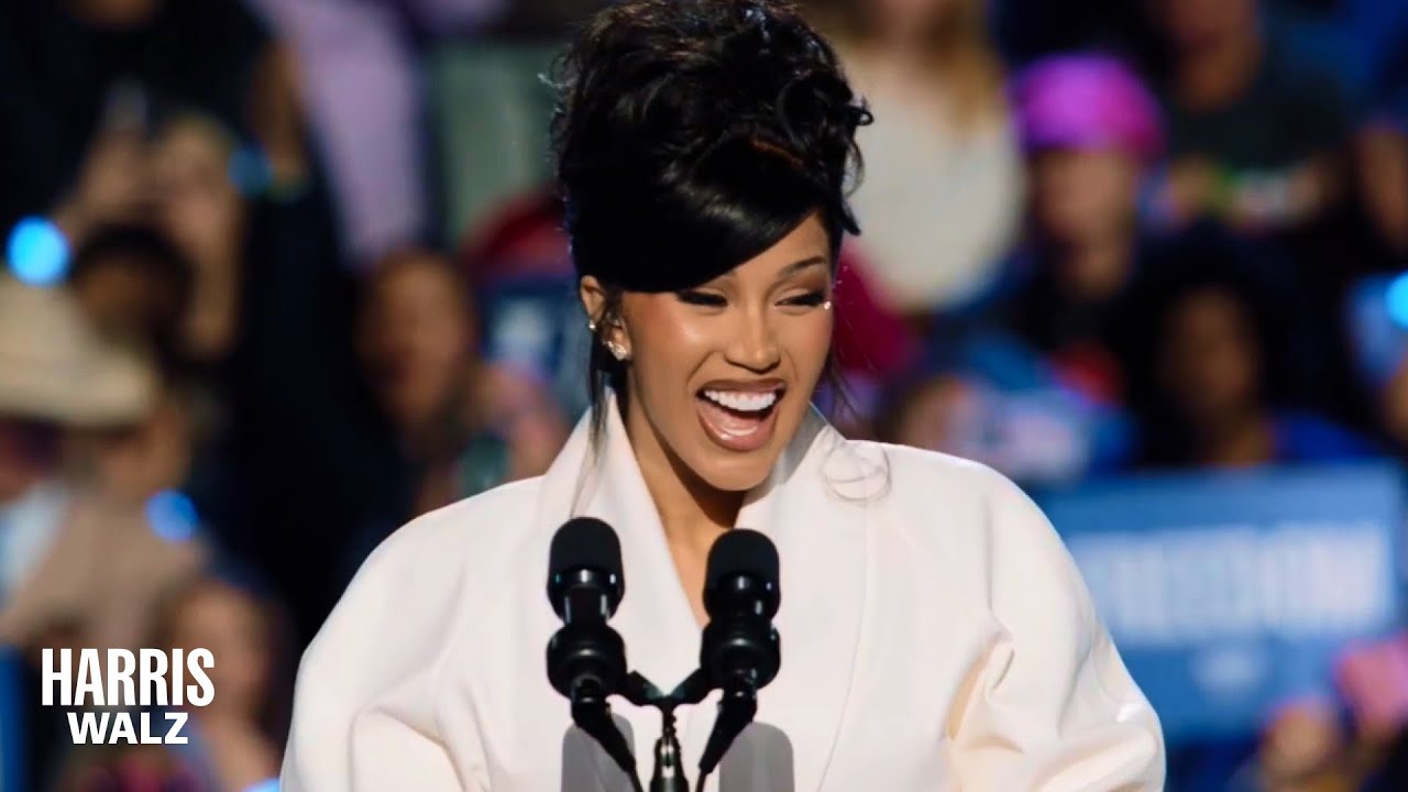 Cardi B On Why She's Supporting Kamala Harris For President