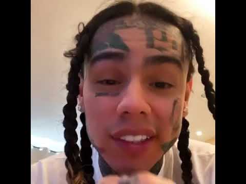 6ix9ine speak on Ariana grande