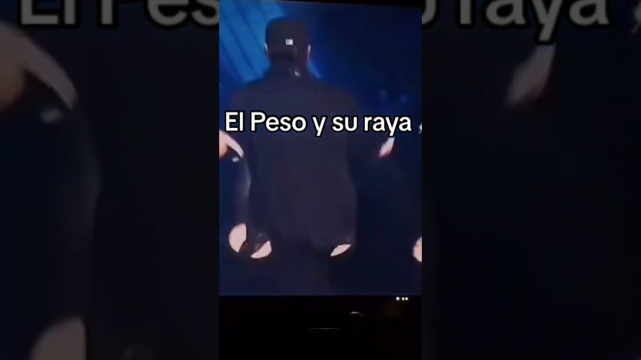 PESO PLUMA sufre ACCIDENTE en CONCIERTO (se le ve la raya) #pesopluma
