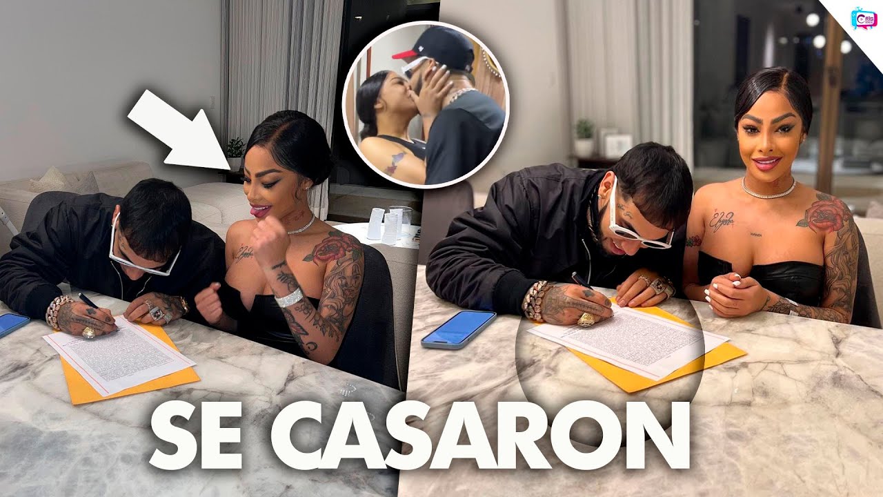 Así fue la boda de Anuel aa y Yailin la mas viral. Anuel y yailin se casaron.