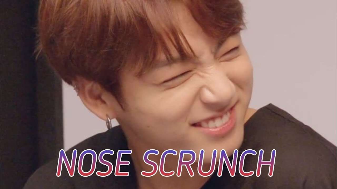 Jungkook Nose Scrunch Moments😝