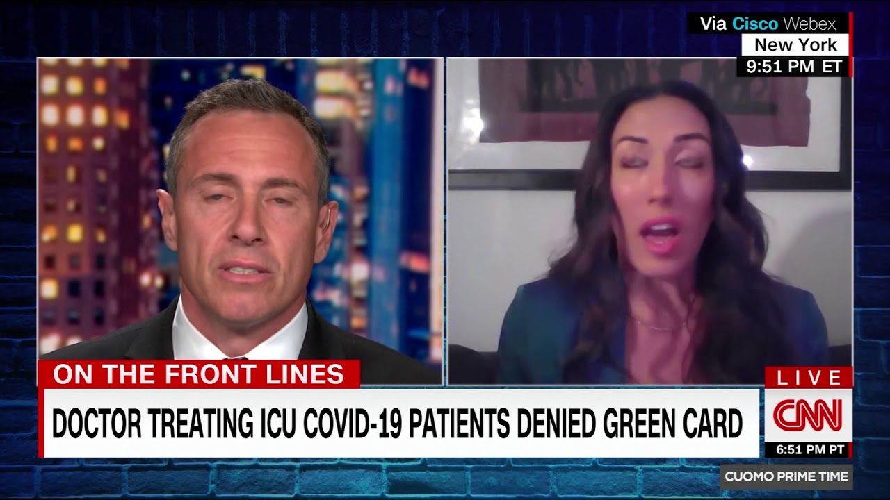 Doctor denied green card while treating Covid 19 patients | CNN