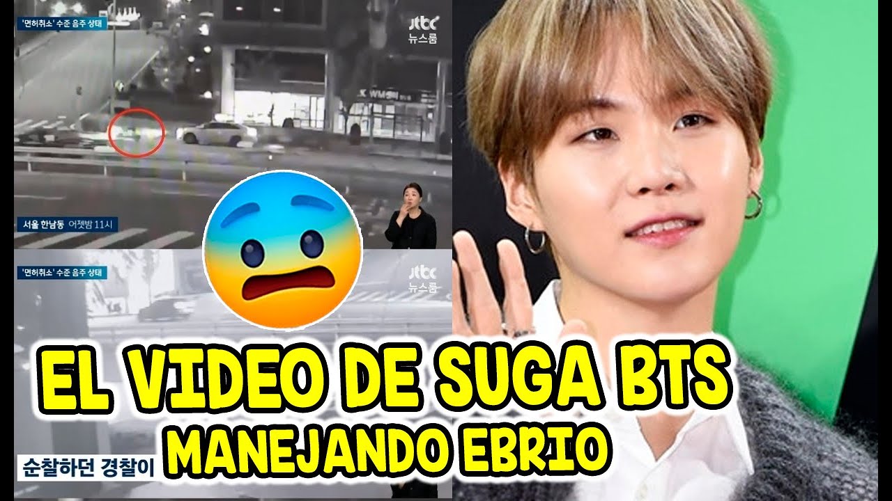 VIDEO! Suga manejando ebrio en Seúl + Coreanos indignados #bts #suga