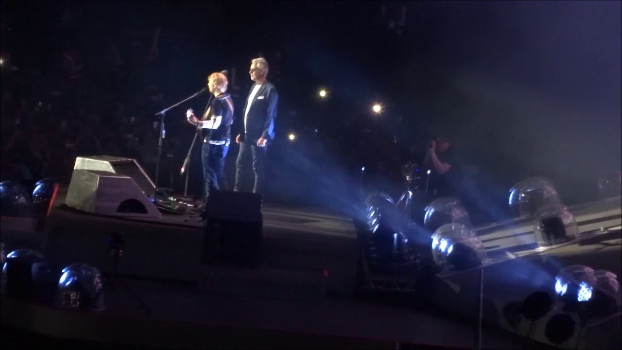 Ed Sheeran with Andrea Bocelli - Perfect @ Wembley Stadium, London 14/06/18