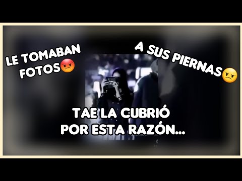 ¡CUANDO TAE SE PUSO DETRÁS DE JISOO PORQUE LE ESTABAN TOMANDO FOTOS A SUS PIERNAS!|Blackpink Fandom