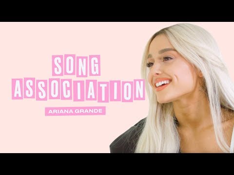 Ariana Grande Premieres a New Song from Sweetener in a Game of Song Association | ELLE