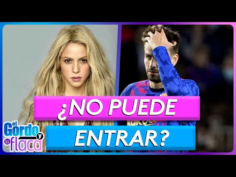 Captan a Piqué afuera de la casa de Shakira | El Gordo y La Flaca