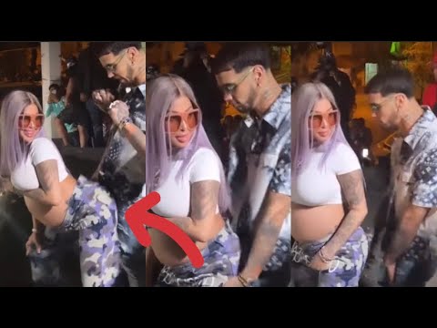 YAILIN  SE VUELVE LOCA BAILANDO CON ANUEL EMBARAZADA EN EL VIDEO DEL KILO  CON 3730 😲