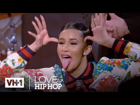 Cardi B Throws Her Shoe At Asia & A Fight Breaks Out | Love & Hip Hop
