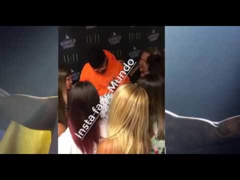 Maluma Mira lo que me han dado Fans cran canaria Espania 07/07/2019