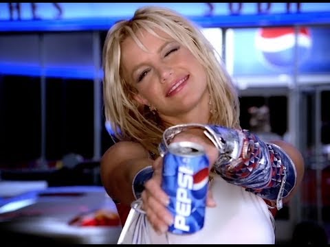 Britney Spears - Pepsi Now and Then Commercial [HD Master]