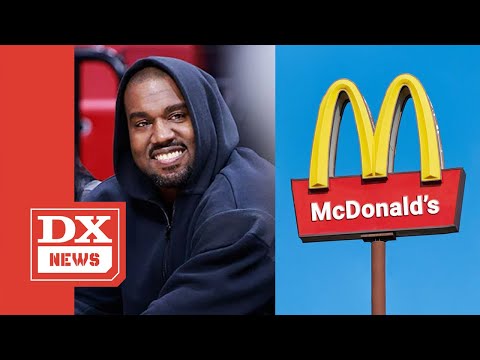 Kanye West’s Newest Collab Is With McDonald’s????