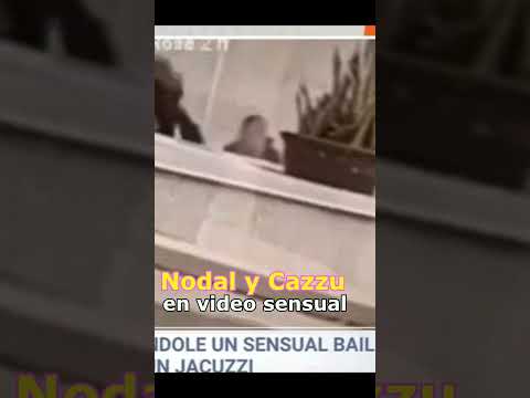 Captan a Christian Nodal y Cazzu en un momento íntimo