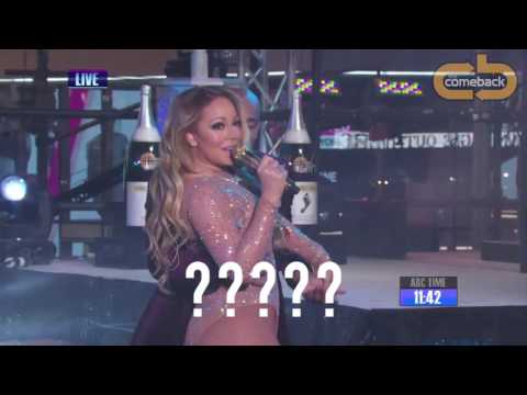 Mariah Carey's AWFUL performance on New Years Eve 2016