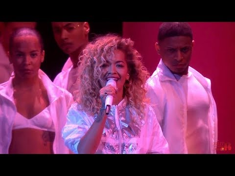 Rita Ora performs in Brit Awards 2018