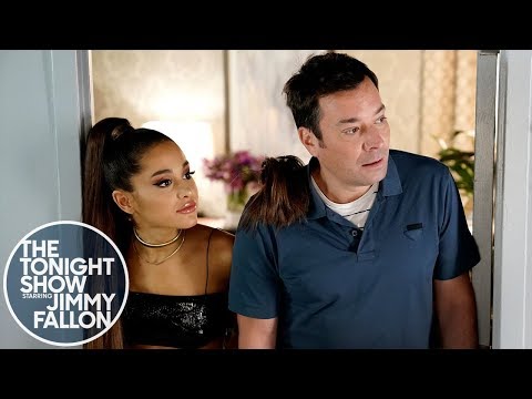 Ariana Grande's Ponytail Has a Mind of Its Own