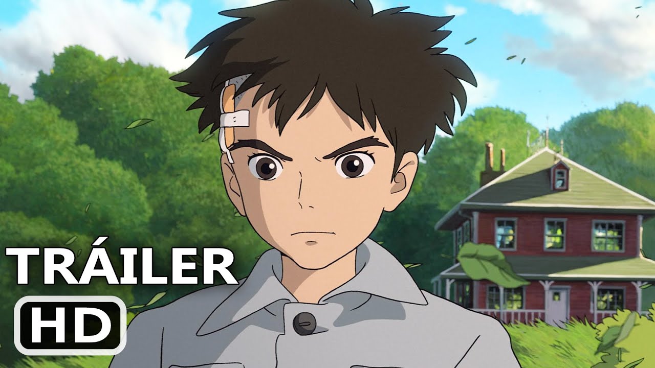 EL CHICO Y LA GARZA Tráiler Español Subtitulado (2023) Hayao Miyazaki
