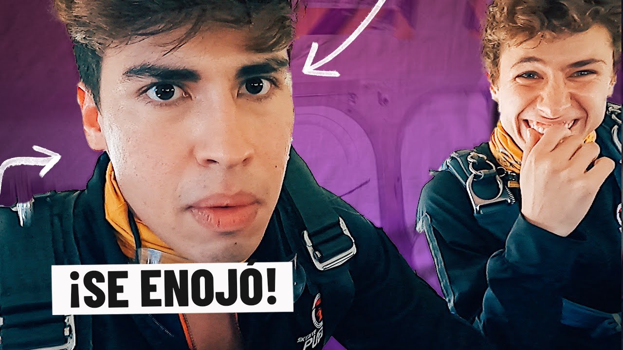 ¡Aventé a LA DIVAZA de un AVIÓN y NO LE GUSTÓ! NUNCA HABÍA PASADO 😳