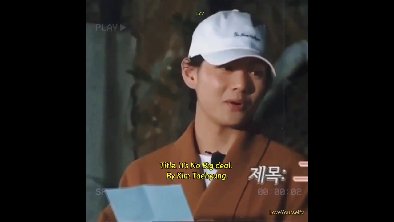 BTS Kim Taehyung It