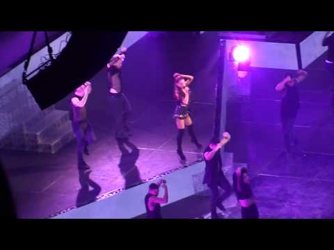 Ariana Grande FALLS on Stage Performing Bang Bang in Toronto 2015